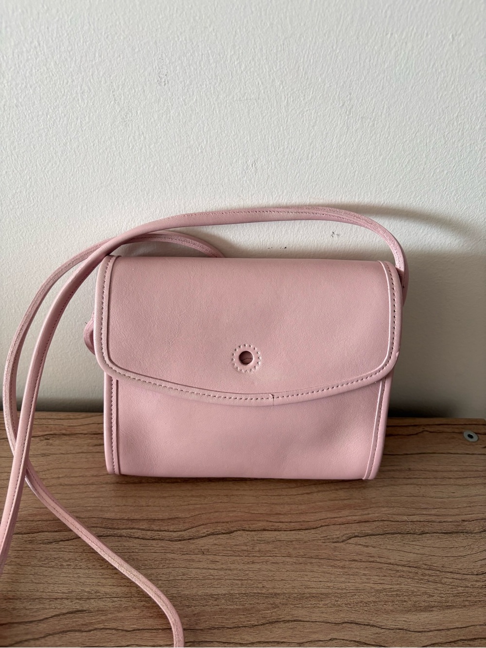 Coach Chrystie 90s Pink Crossbody Shoulder Bag Purse